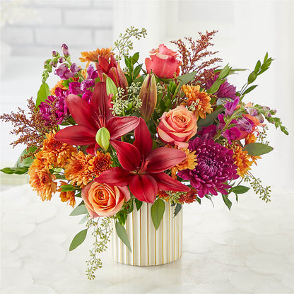 Burgundy Landscape Bouquet –  Gainesville Floral Exchange, Gainesville FL