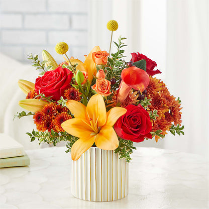 Scarlet Skies Bouquet –  Gainesville Floral Exchange, Gainesville FL
