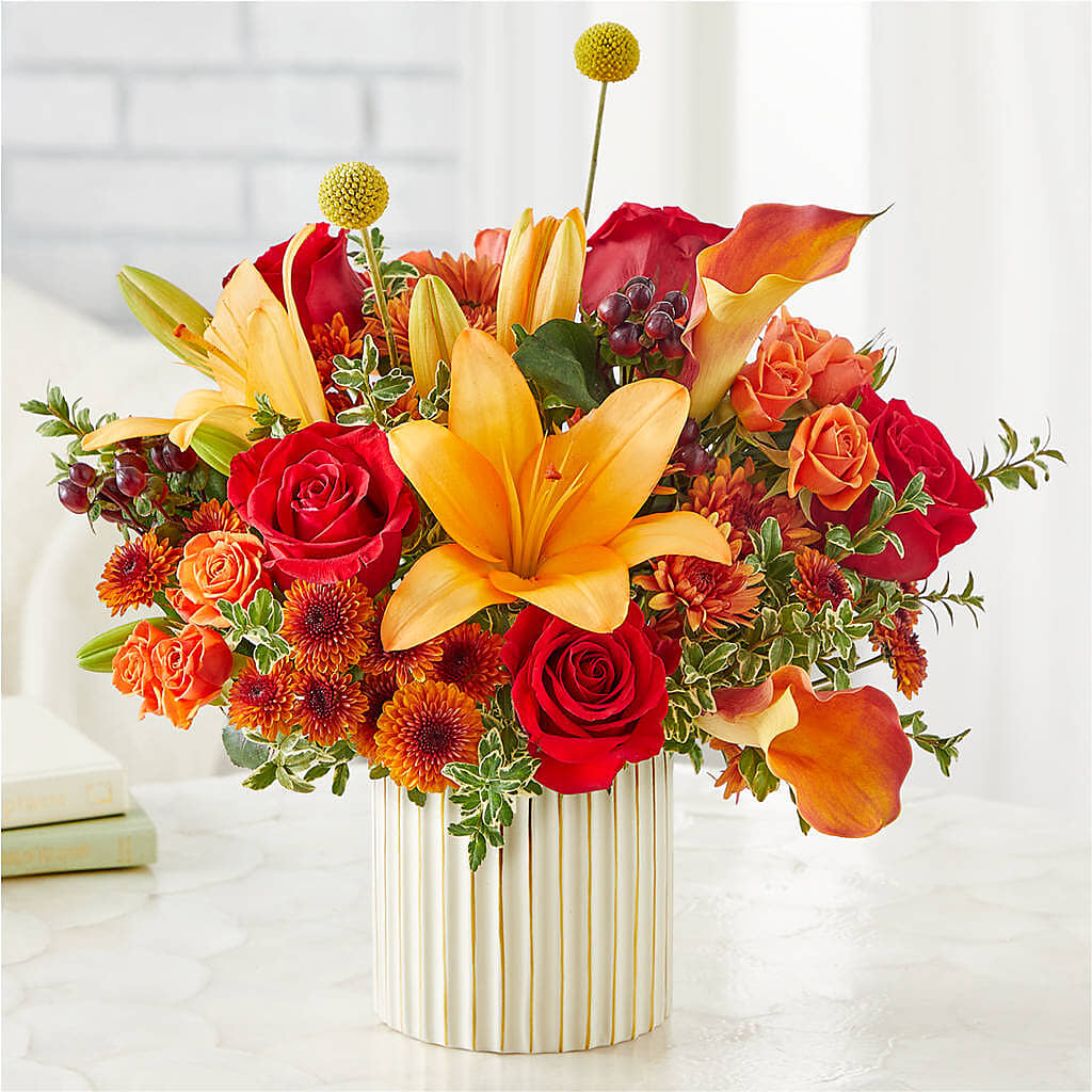 Scarlet Skies Bouquet –  Gainesville Floral Exchange, Gainesville FL