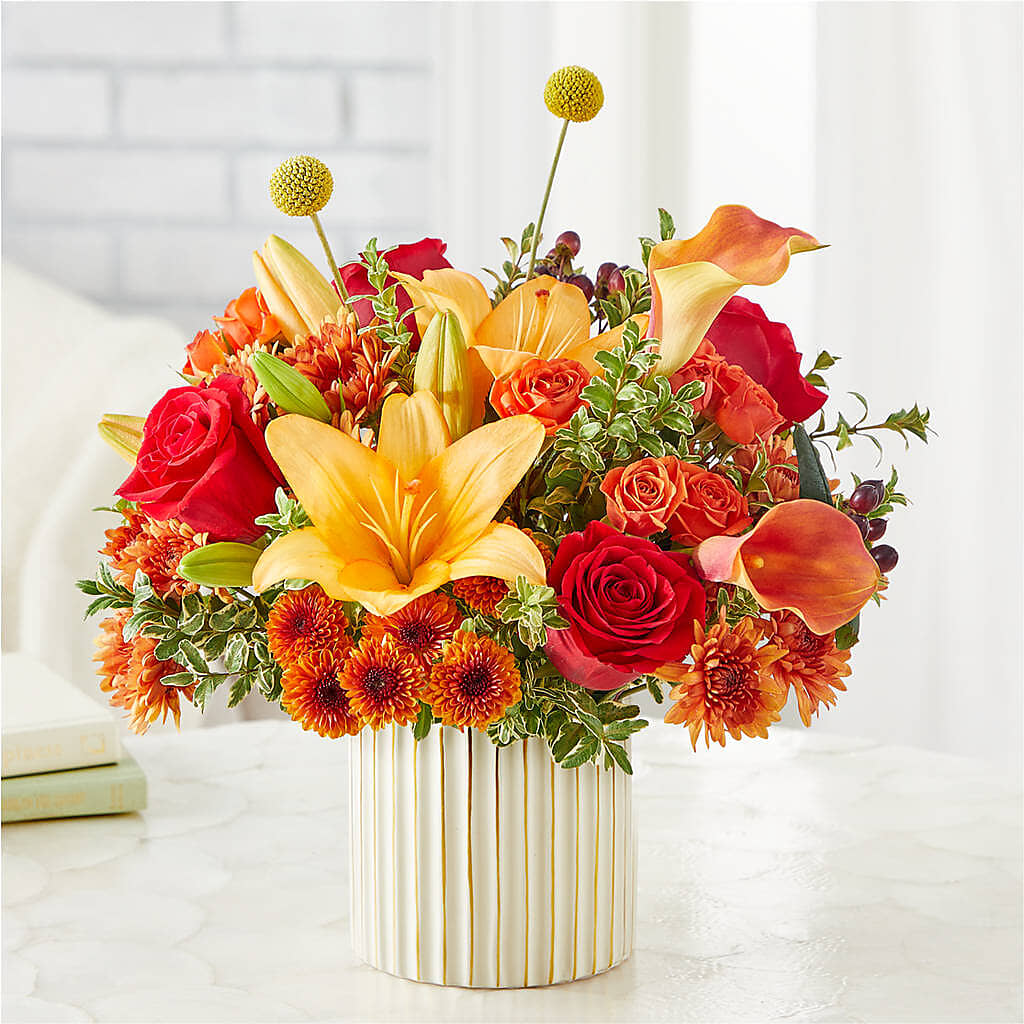 Scarlet Skies Bouquet –  Gainesville Floral Exchange, Gainesville FL