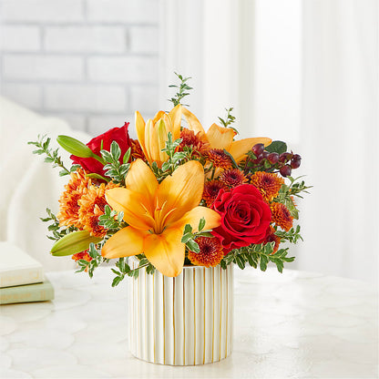 Scarlet Skies Bouquet –  Gainesville Floral Exchange, Gainesville FL