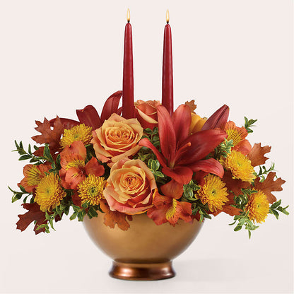 Harvest Table Centerpiece –  Gainesville Floral Exchange, Gainesville FL