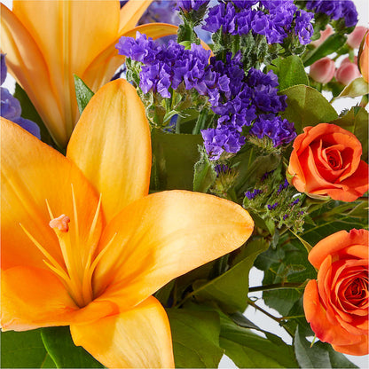 Radiant Citrus Bouquet –  Gainesville Floral Exchange, Gainesville FL