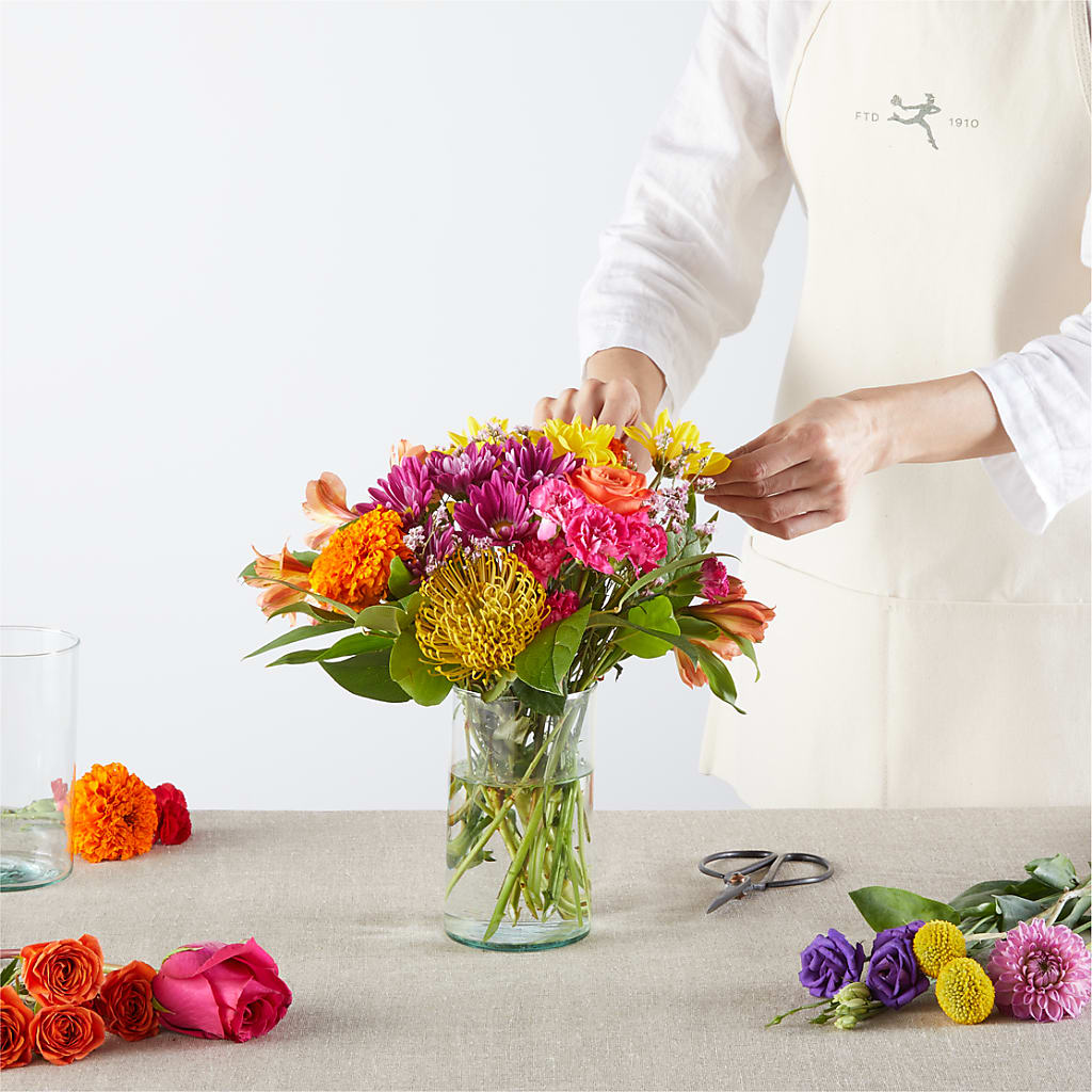 Feast of Color – A Florist Original –  Gainesville Floral Exchange, Gainesville FL