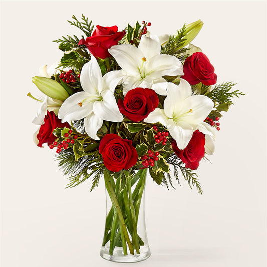 Sparkling Snowflakes Bouquet –  Gainesville Floral Exchange, Gainesville FL