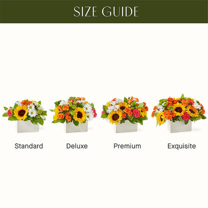 Sun-drenched Blooms Box Bouquet –  Gainesville Floral Exchange, Gainesville FL