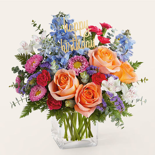 Birthday Bash Bouquet –  Gainesville Floral Exchange, Gainesville FL