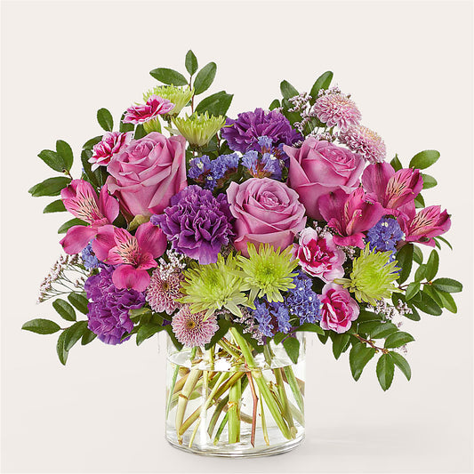 Glass Half Full Bouquet –  Gainesville Floral Exchange, Gainesville FL