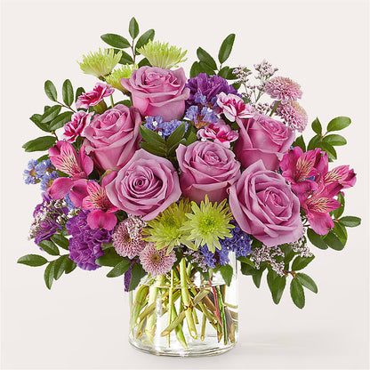 Glass Half Full Bouquet –  Gainesville Floral Exchange, Gainesville FL