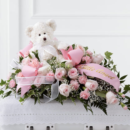 Touch of Sympathy Casket Spray –  Gainesville Floral Exchange, Gainesville FL