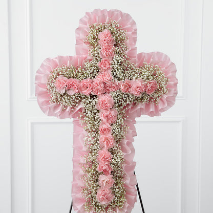 Angel's Cross Easel –  Gainesville Floral Exchange, Gainesville FL