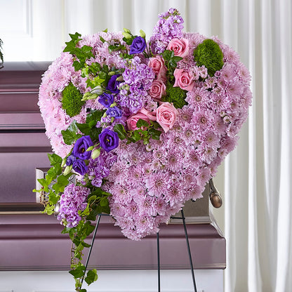 Treasured Love Standing Heart –  Gainesville Floral Exchange, Gainesville FL