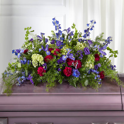 Always Treasured Casket Spray –  Gainesville Floral Exchange, Gainesville FL