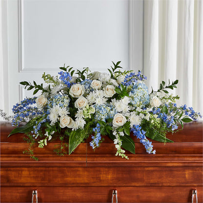 Timeless Essence Casket Spray –  Gainesville Floral Exchange, Gainesville FL