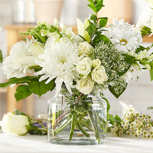 Classic Ivory – A Florist Original –  Gainesville Floral Exchange, Gainesville FL
