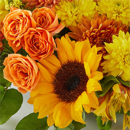 Autumn Harmony Centerpiece –  Gainesville Floral Exchange, Gainesville FL