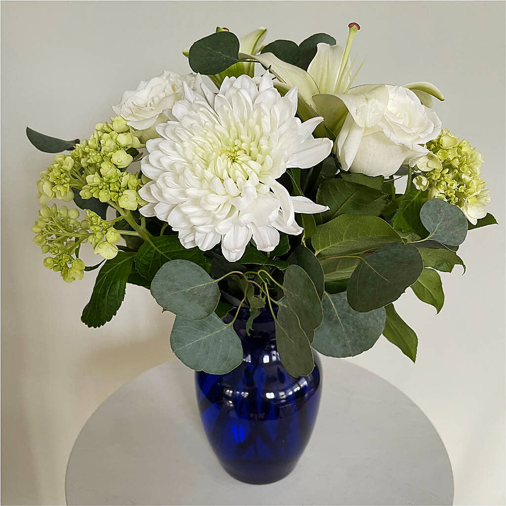 Snowy Dreams Bouquet –  Gainesville Floral Exchange, Gainesville FL