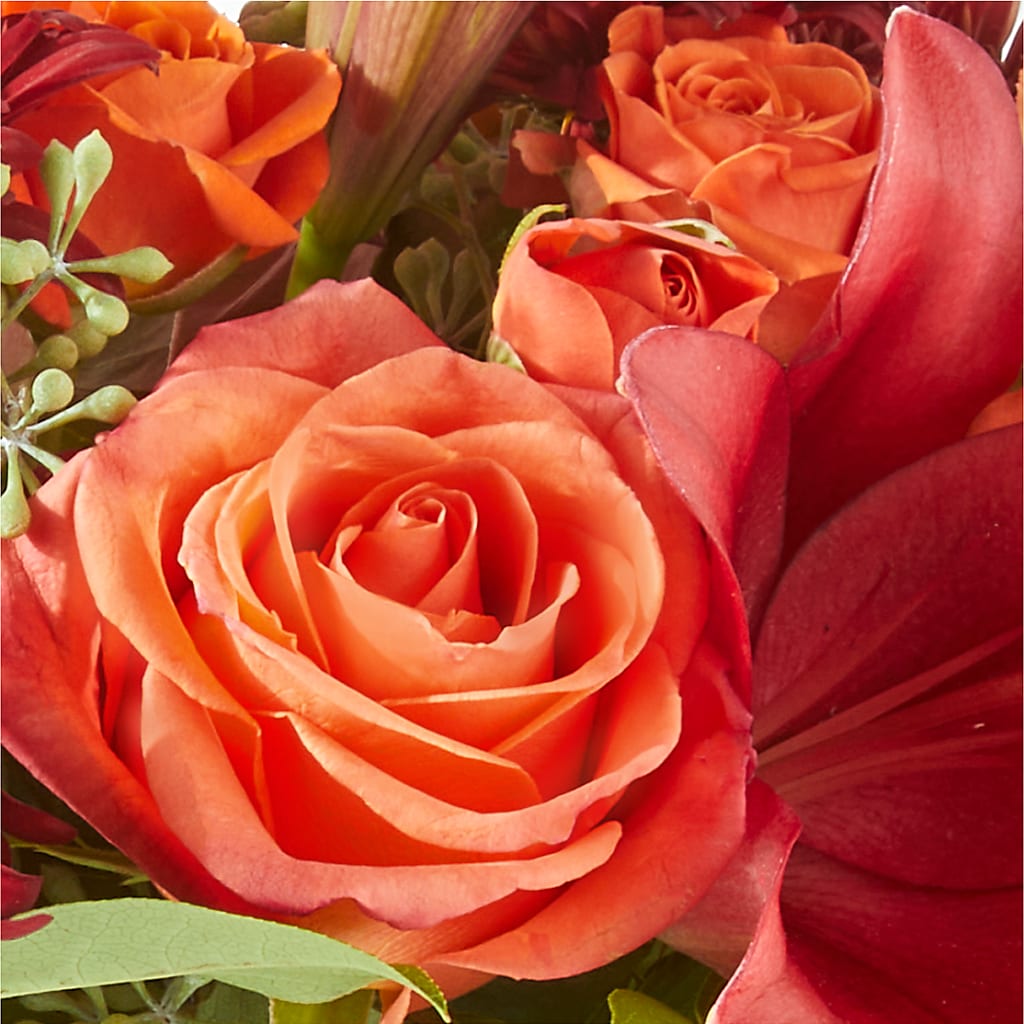 Crimson Leaves Bouquet –  Gainesville Floral Exchange, Gainesville FL
