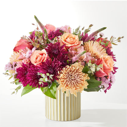 Berry Cobbler Bouquet with Ivory Vase –  Gainesville Floral Exchange, Gainesville FL
