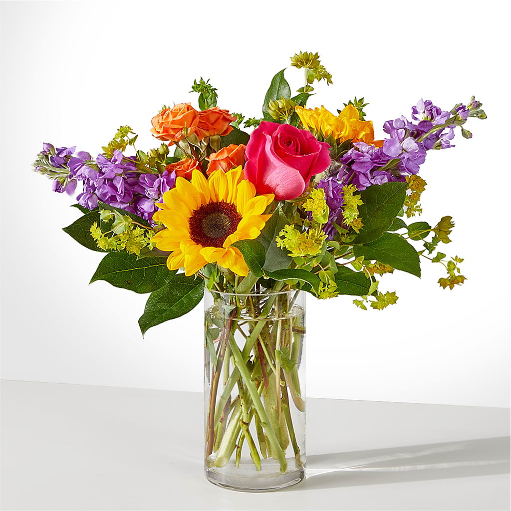 Vibrant Greetings Bouquet –  Gainesville Floral Exchange, Gainesville FL