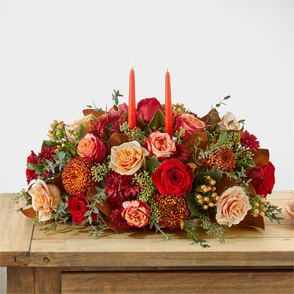 Gather Near Centerpiece –  Gainesville Floral Exchange, Gainesville FL