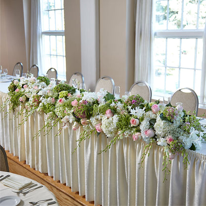 State of Joy Head Table Arrangement –  Gainesville Floral Exchange, Gainesville FL