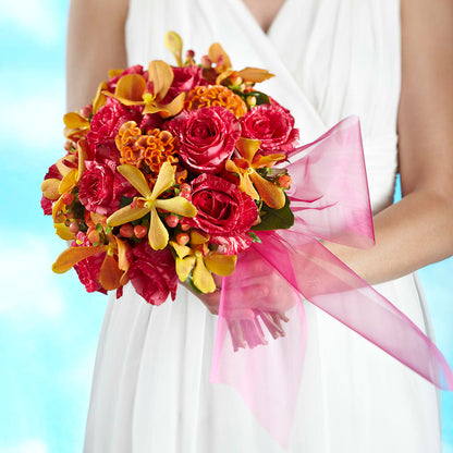 Brilliant Shades of Love Bouquet –  Gainesville Floral Exchange, Gainesville FL