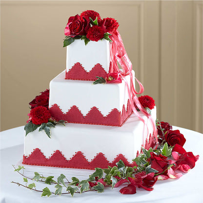Forever Happiness Cake Decor –  Gainesville Floral Exchange, Gainesville FL